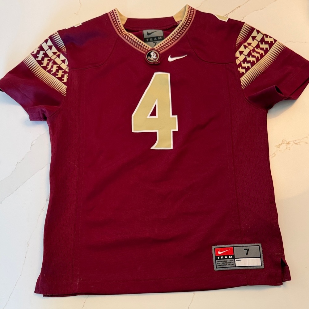 Nike Kids Florida State University, Seminoles, Garnet and Gold Jersey